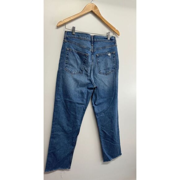 GAP Women's Straight Leg Jeans - Blue - Picture 8 of 12